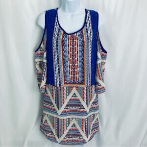 Pink Owl Open Shoulder Dress Size Small